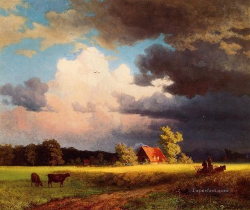 Bavarian Landscape Albert Bierstadt Oil Paintings